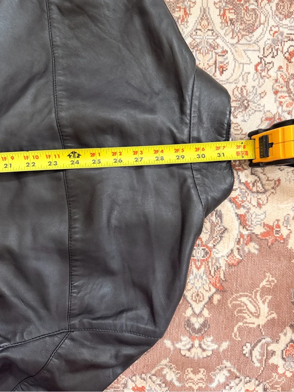 Missani Le Collezioni Men's Black Leather Jacket - Classic Zip Front - Picture 8 of 9